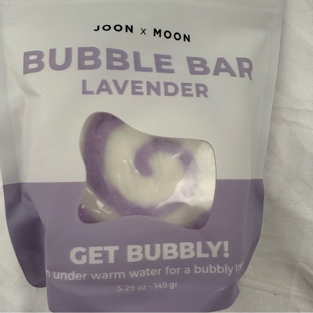 Joon x Moon Lavender Bubble Bar 5.29 oz – New Sealed - Picture 3 of 4